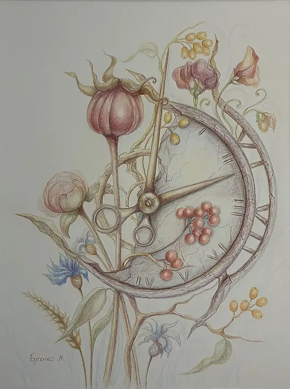 Natalia Butenko, Natchnenja, Bleistift - Papier, 24 x 34