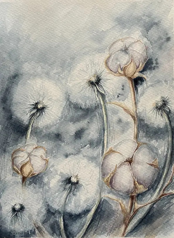 Natalia Butenko, Важливий подих, Watercolors - paper, 21 x 30