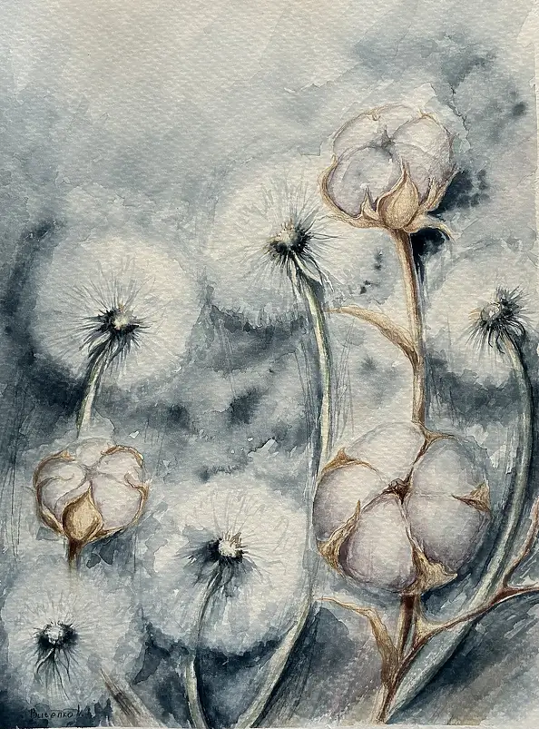 Natalia Butenko, Важливий подих, Watercolors - paper, 21 x 30