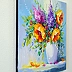 Olha Darchuk - Bouquet de fleurs jaunes dans un vase