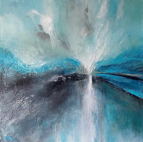 Paulina Lebida - Pejzaż abstrakcyjny