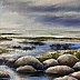 Yana Yeremenko - “LIMAN” seascape, acrylic painting
