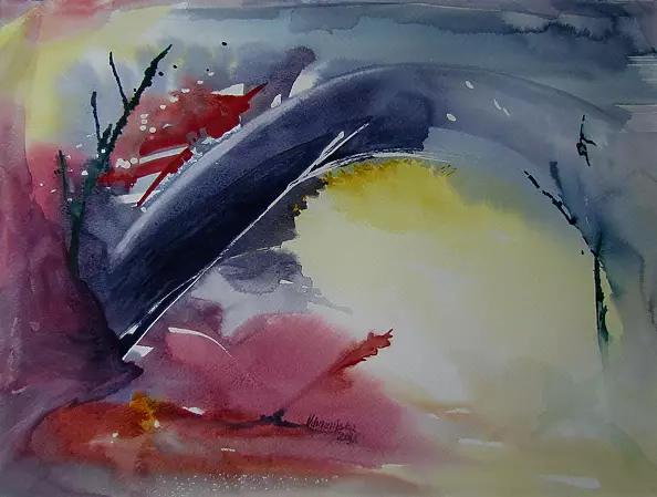 Hanna Uchmańska - abstrakcja 1