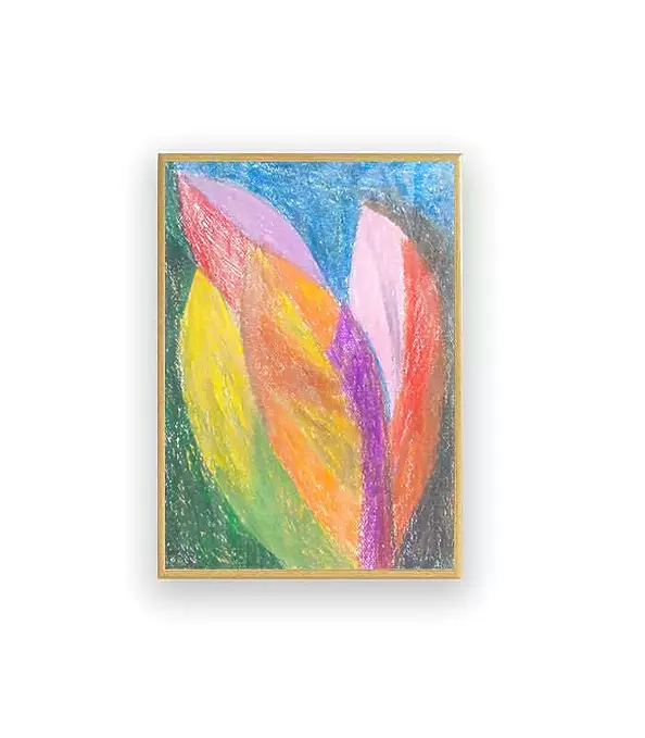 Anna Skowronek - abstraction - colorful drawing