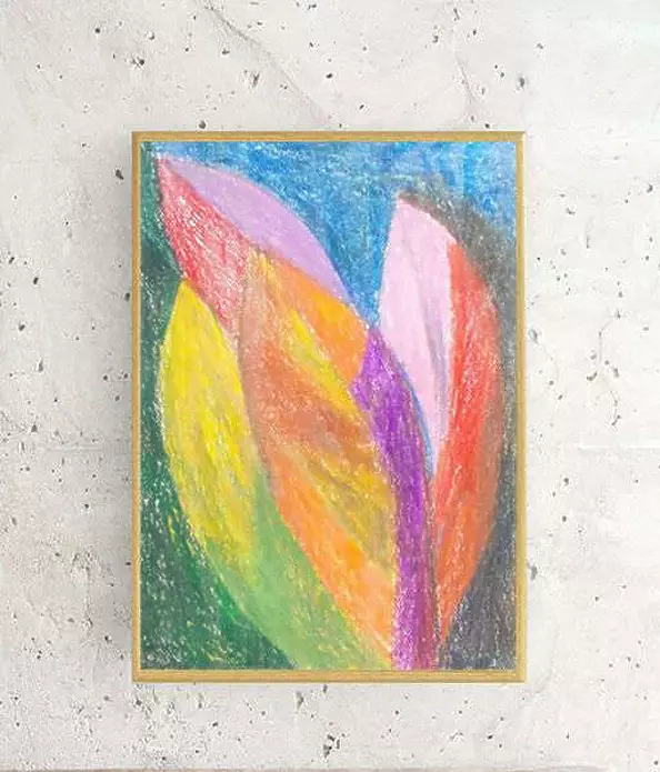 Anna Skowronek - abstraction - colorful drawing