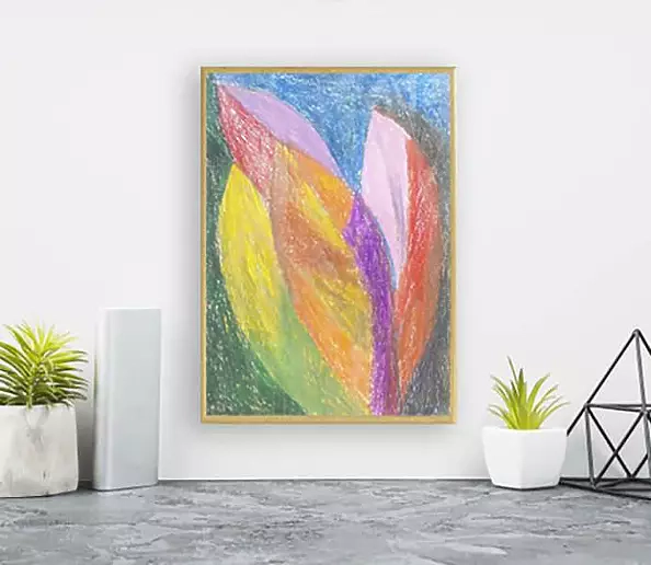 Anna Skowronek - abstraction - colorful drawing