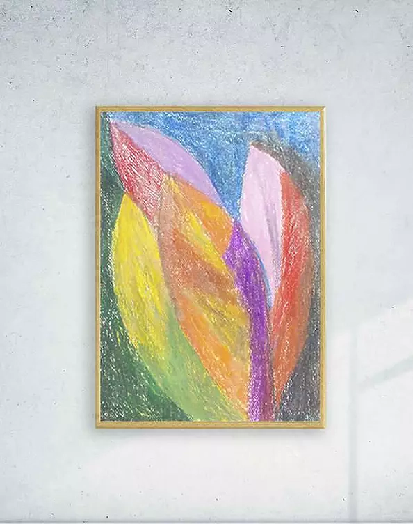 Anna Skowronek - abstraction - colorful drawing