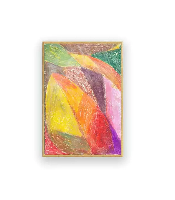 Anna Skowronek - abstraction - colorful drawing