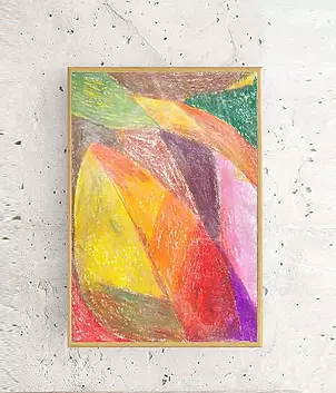 Anna Skowronek - abstraction - colorful drawing