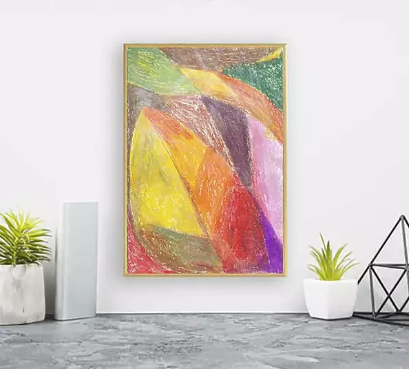 Anna Skowronek - abstraction - colorful drawing