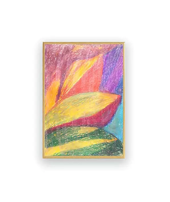 Anna Skowronek - abstraction - colorful drawing