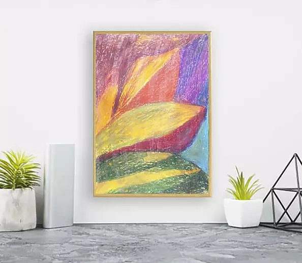 Anna Skowronek - abstraction - colorful drawing