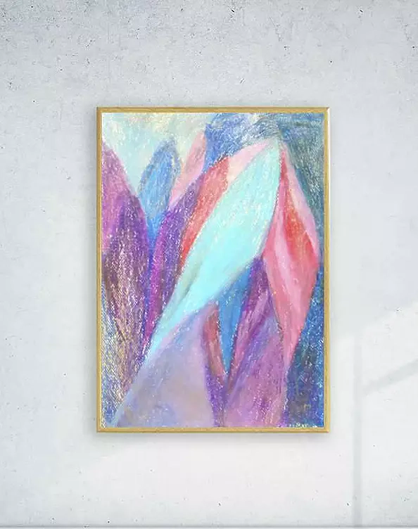 Anna Skowronek - abstraction - colorful drawing