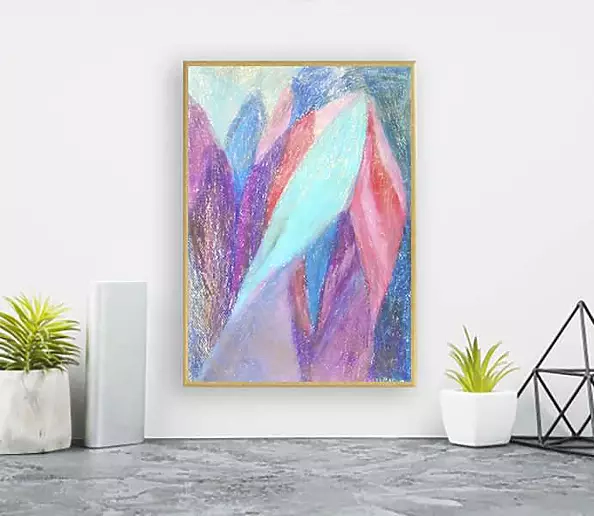 Anna Skowronek - abstraction - colorful drawing