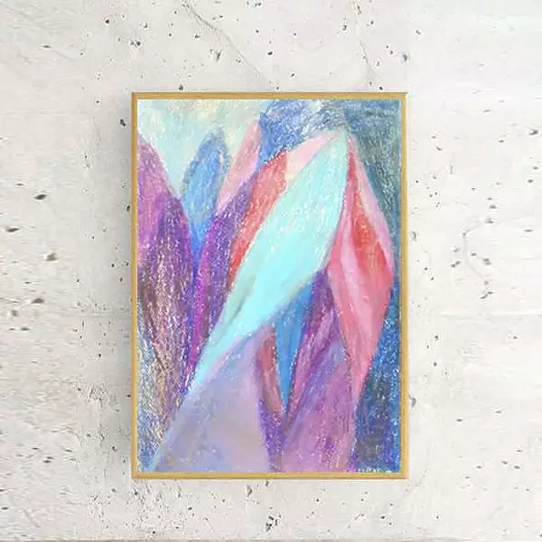 Anna Skowronek - abstraction - colorful drawing