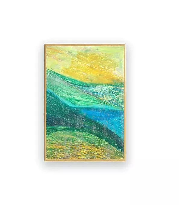 Anna Skowronek - abstraction - colorful drawing