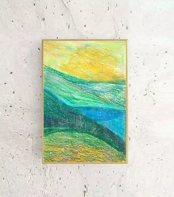 Anna Skowronek - abstraction - colorful drawing