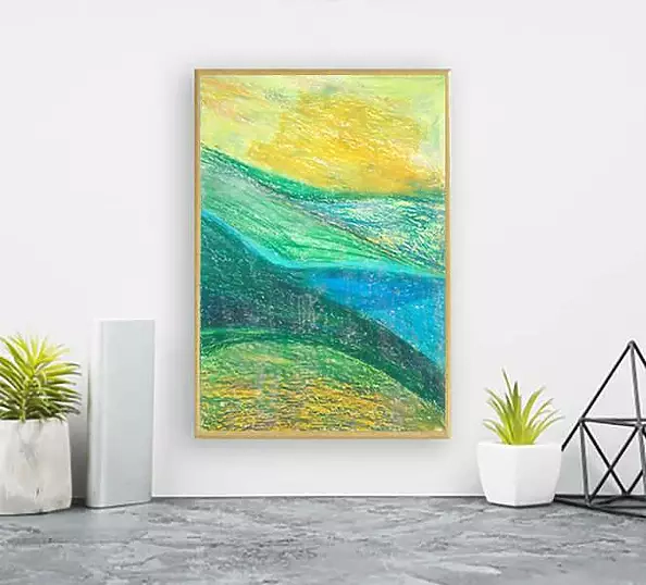 Anna Skowronek - abstraction - colorful drawing