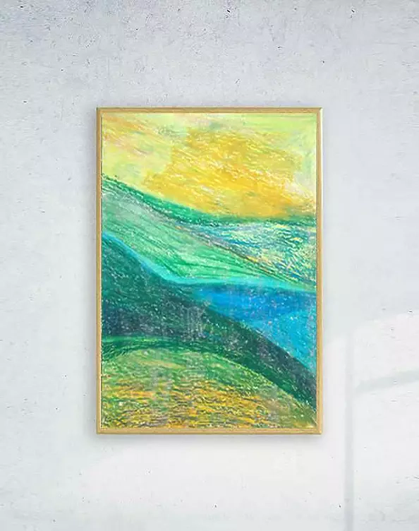 Anna Skowronek - abstraction - colorful drawing