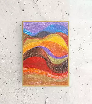 Anna Skowronek - abstraction - colorful drawing