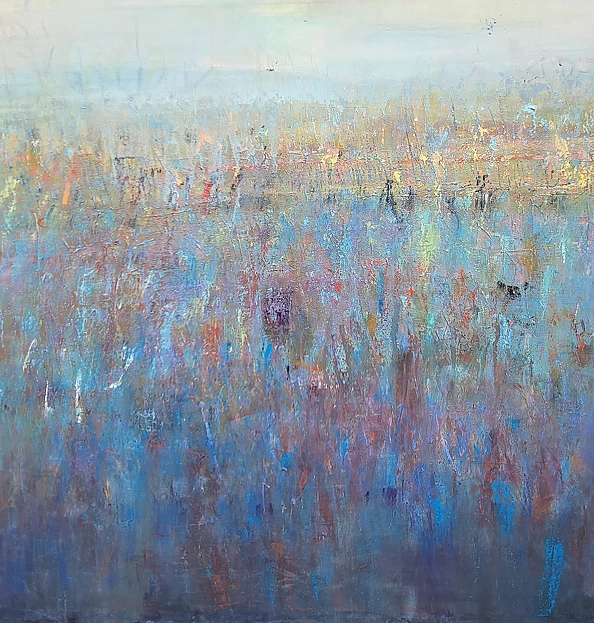 Anna Nesteruk - abstract winter landscape