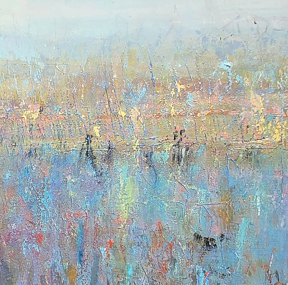 Anna Nesteruk - abstract winter landscape