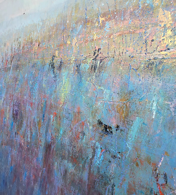 Anna Nesteruk - abstract winter landscape