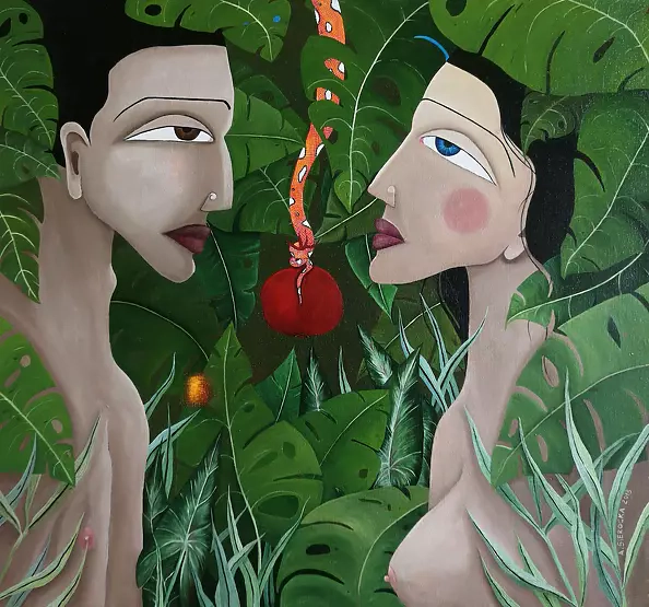 Anna Mazurek Sierocka - adam & eva