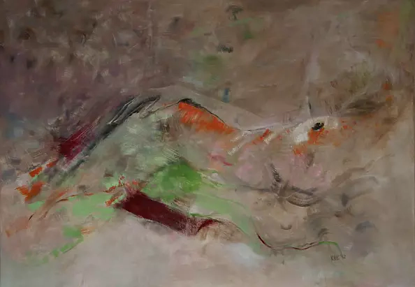 Krystyna Krasowska Cicha - abstract act