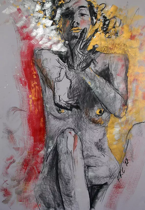 Krystyna Krasowska Cicha - Akt