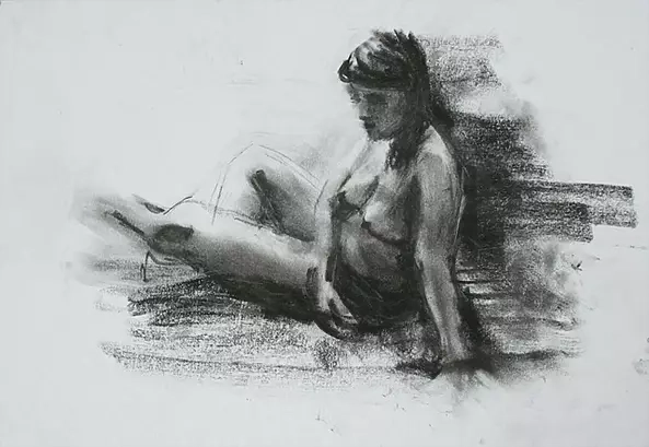 Agata Klimowska - female nude