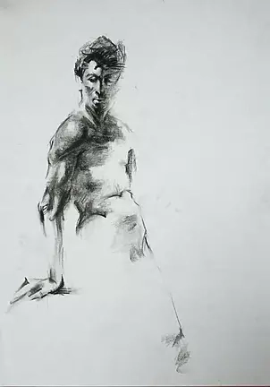 Agata Klimowska - male nude copy