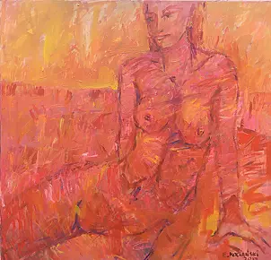 Edward Kociański - act in red