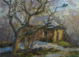 Borys Sierdiuk - an old Apple tree