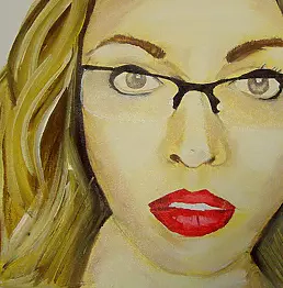 Marta Kańska - self-portrait 1