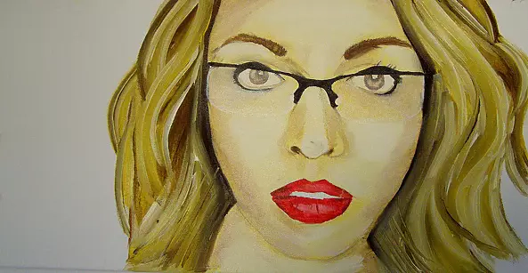 Marta Kańska - autoportret 1