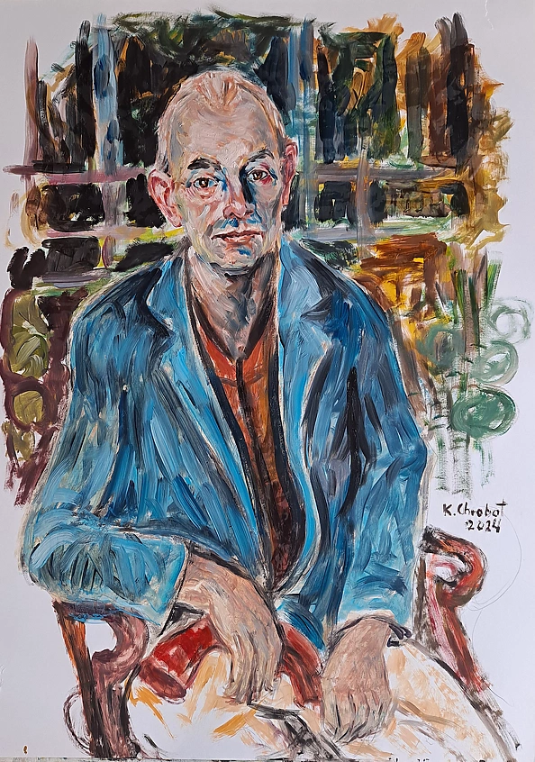 Krzysztof Chrobot - self-portrait 2