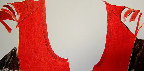 Marta Kańska - part self-portrait. 2