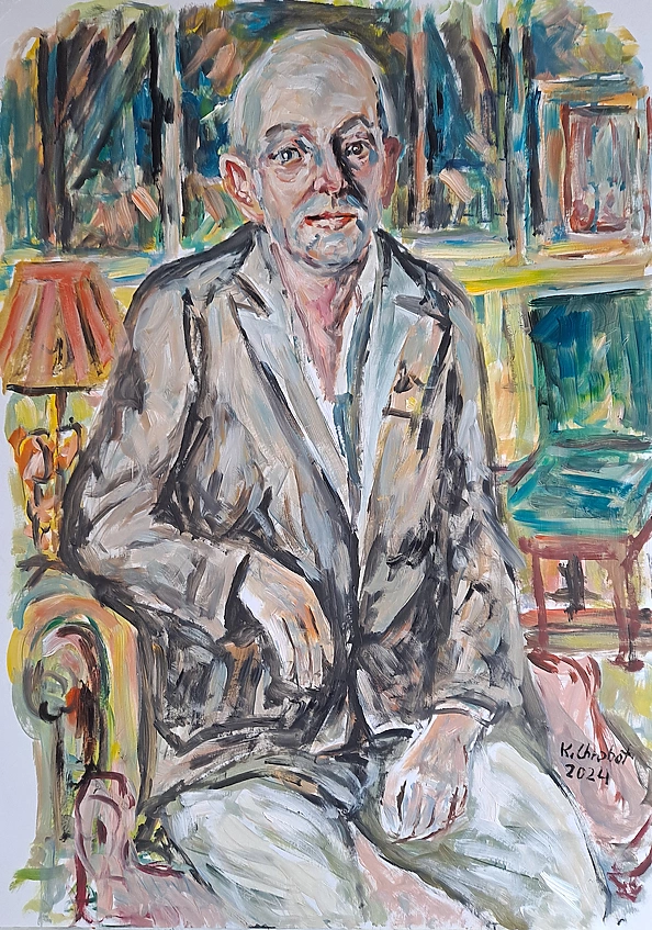 Krzysztof Chrobot - self-portrait