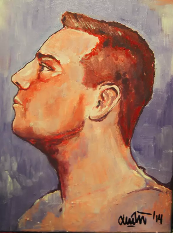 Krzysztof Logiński - autoportret