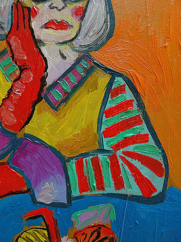 Marlena Kuc - babcia z drinkiem