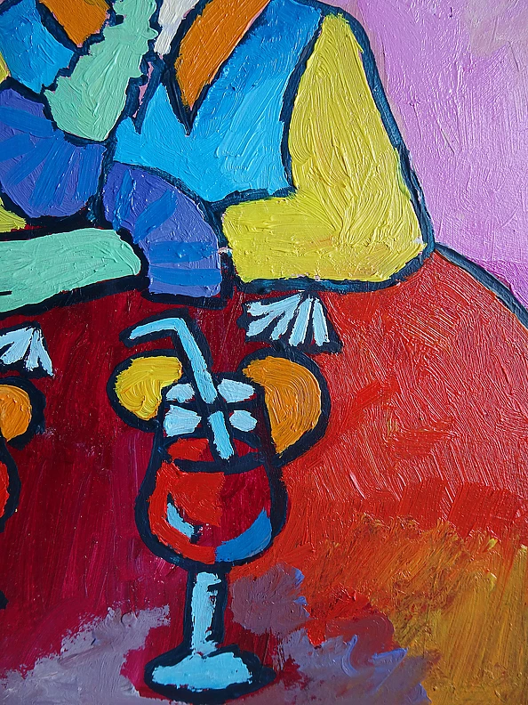 Marlena Kuc - babcia z drinkiem