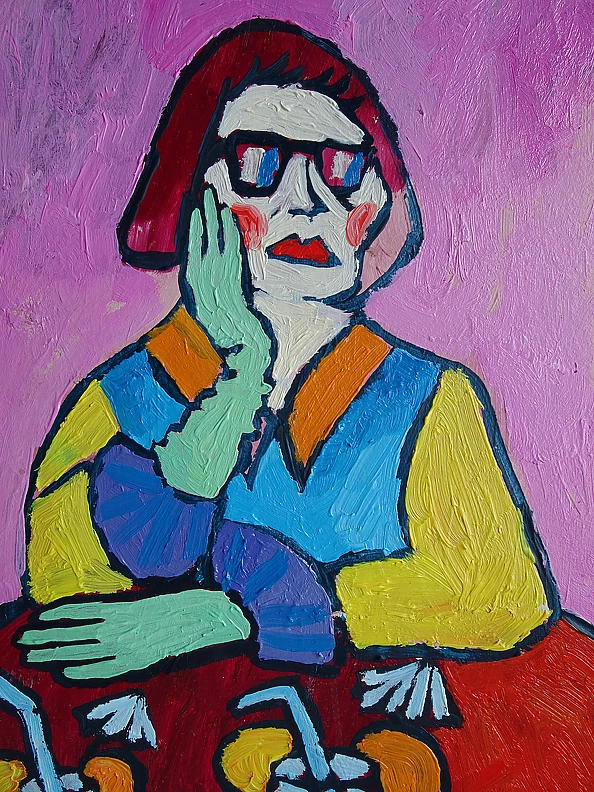 Marlena Kuc - babcia z drinkiem