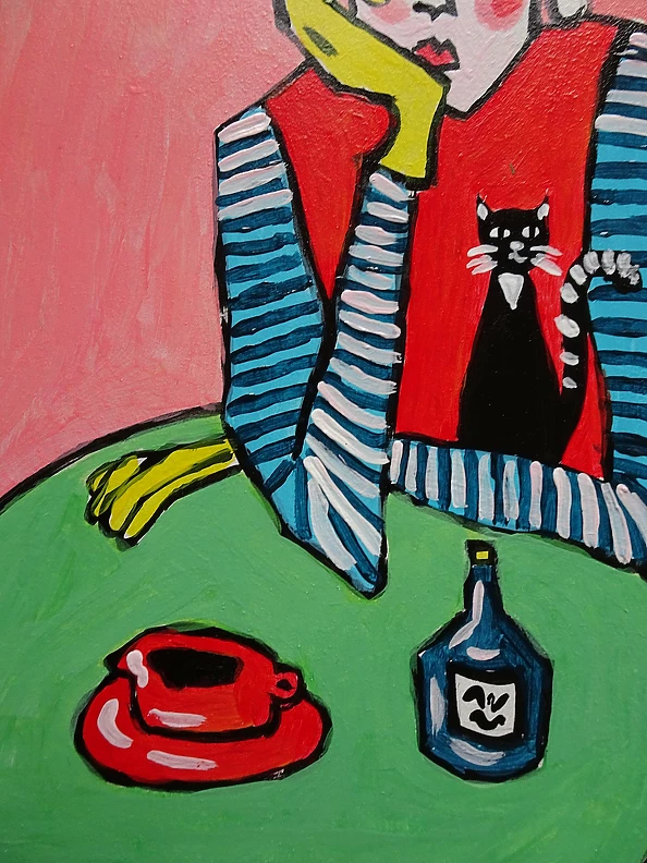 Marlena Kuc - babcia z kotkiem