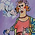 Marlena Kuc - grandma with a cigarette