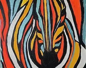 Ewa Mościszko, colors of love, Acrylic painting - canvas, 30 x 24