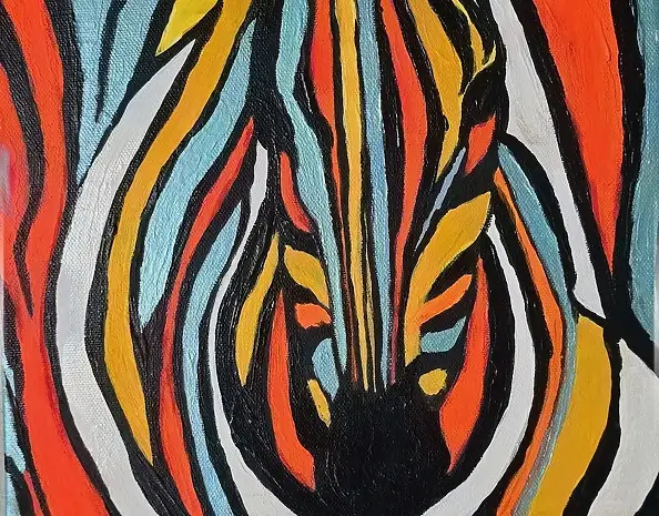 Ewa Mościszko, colors of love, Acrylic painting - canvas, 30 x 24