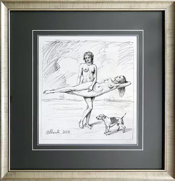 Rafał Olbiński - "untitled" (Venus Dreams), 2016