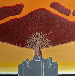 Adam Kucz, без названия, Акрилова картина - плита, 60 x 48