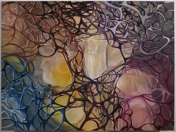 Aleksander Stolicki, bez tytułu, Obraz olejny - płótno, 120 x 90